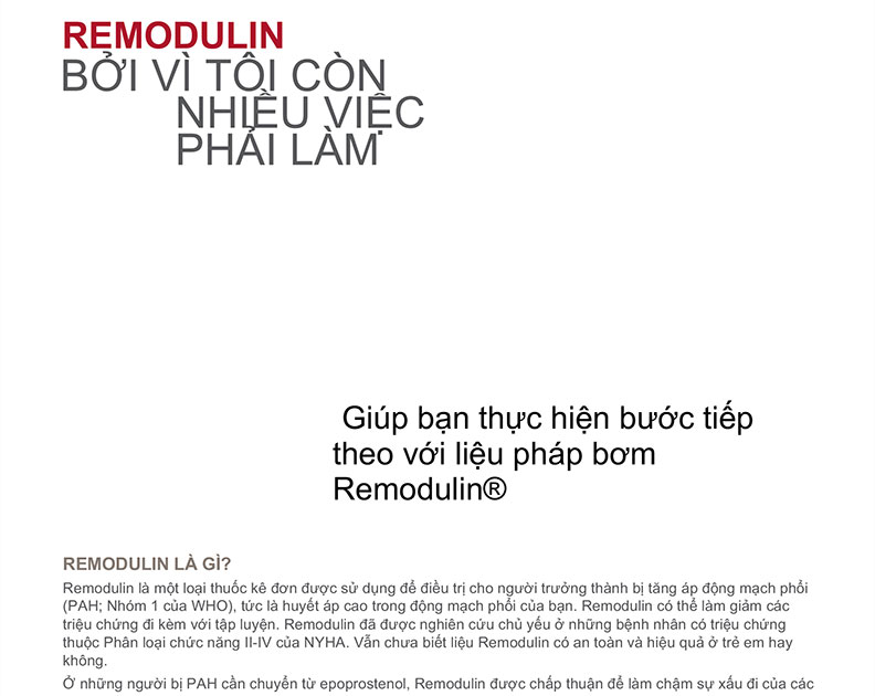 Remodulin Patient Brochure Vietnamese Translation thumbnail