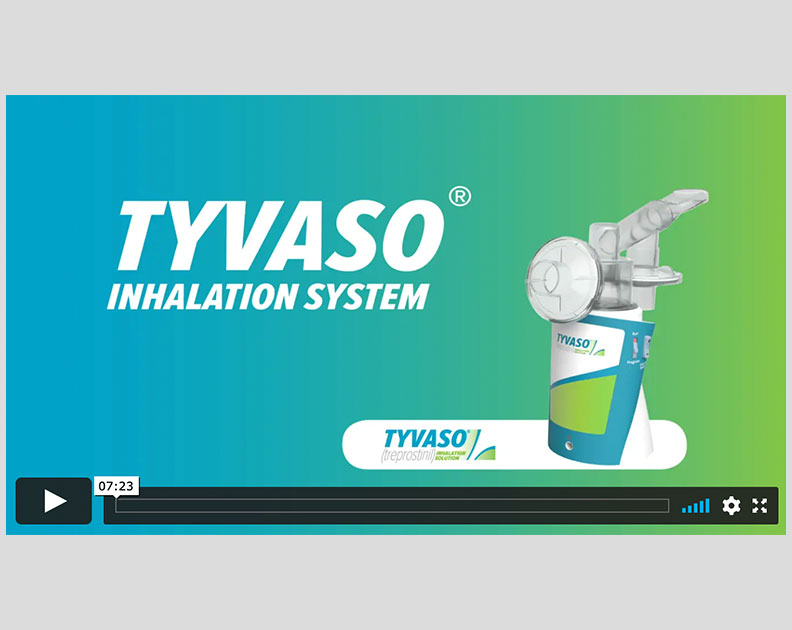 TYVASO Patient Video: How to Use TYVASO thumbnail