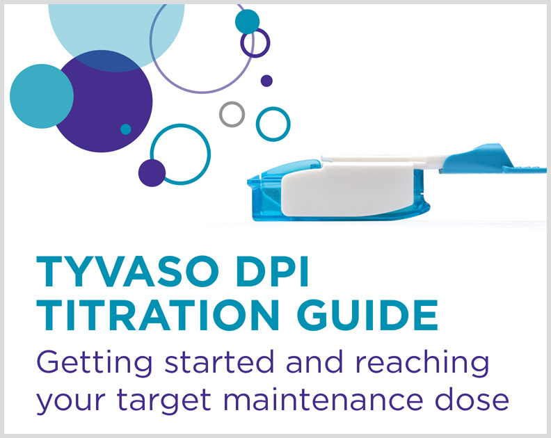 TYVASO DPI Patient Titration Guide thumbnail