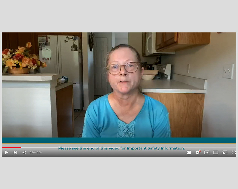 TYVASO PH-ILD Patient Video: Catherine’s Story thumbnail